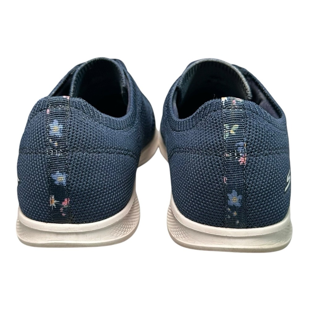 Skechers Go Step Lite Slip-on Stretch Casual Sneakers Navy 136112 5Gen Women's 7 - Picture 4 of 12